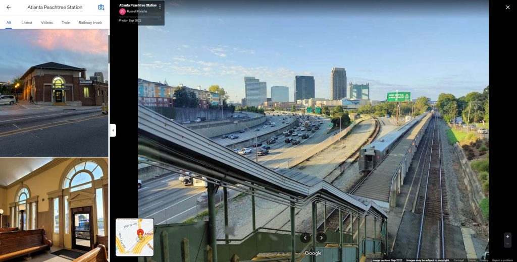 Amtrack train Atlanta airport ATL